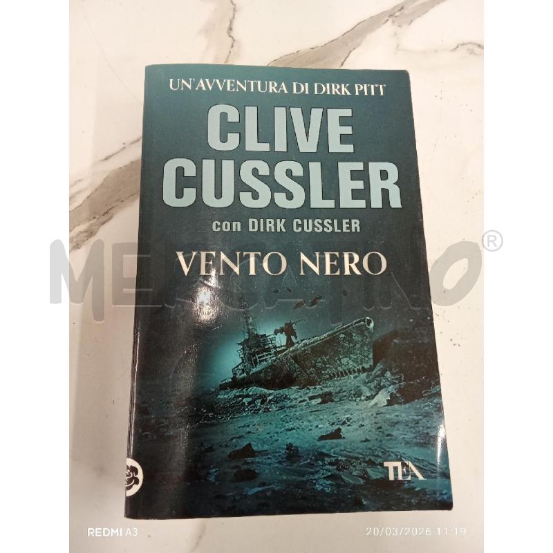 CLIVE CUSSLER VENTO NERO  | Mercatino dell'Usato San giorgio del sannio 1