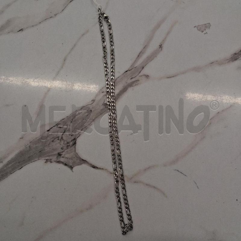 COLLANA ARGENTATA CATENA 3 PICCOLE 1 GRNDE | Mercatino dell'Usato San giorgio del sannio 1