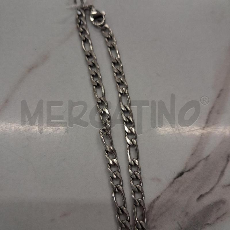 COLLANA ARGENTATA CATENA 3 PICCOLE 1 GRNDE | Mercatino dell'Usato San giorgio del sannio 2