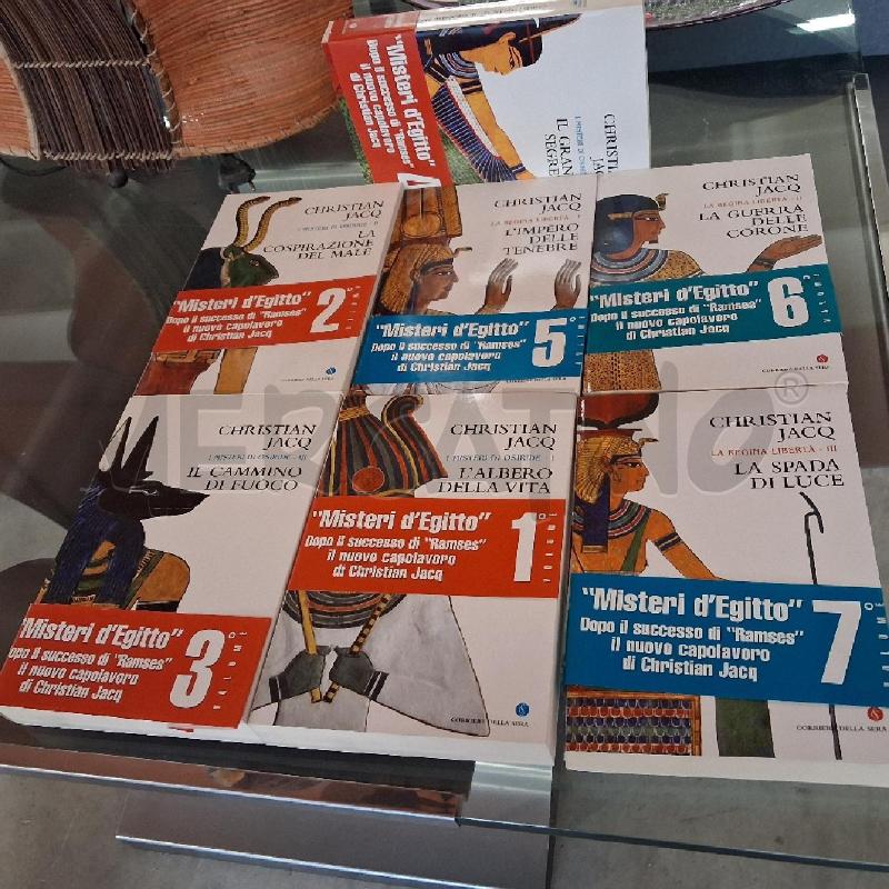 COLLANA LIBRI CHRISTIAN JACQ | Mercatino dell'Usato San giorgio del sannio 1