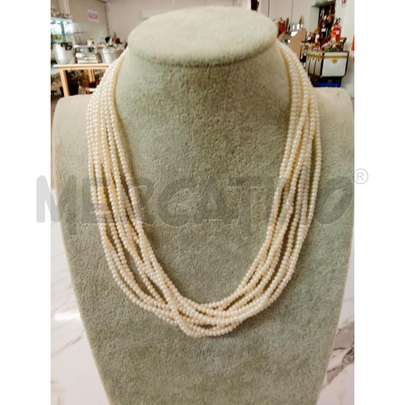 COLLANA SHIMEY DI PERLE DI ACQUA DOLCE  | Mercatino dell'Usato San giorgio del sannio 2
