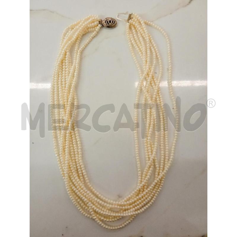 COLLANA SHIMEY DI PERLE DI ACQUA DOLCE  | Mercatino dell'Usato San giorgio del sannio 3