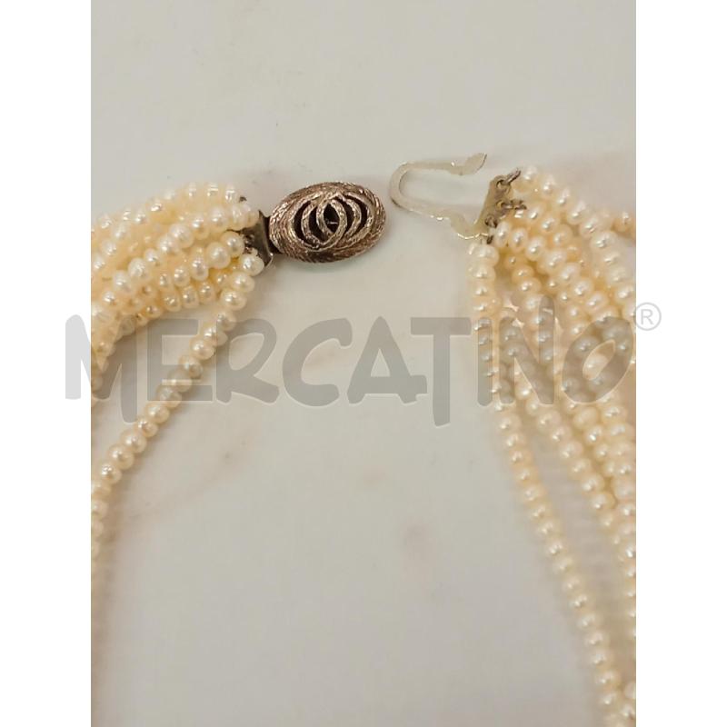 COLLANA SHIMEY DI PERLE DI ACQUA DOLCE  | Mercatino dell'Usato San giorgio del sannio 4