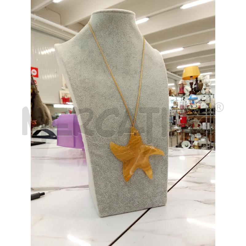 COLLANA STELLA PENDENTE GIALLA | Mercatino dell'Usato San giorgio del sannio 1