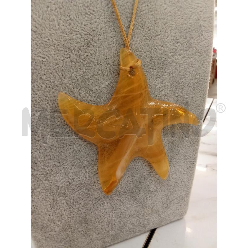 COLLANA STELLA PENDENTE GIALLA | Mercatino dell'Usato San giorgio del sannio 2