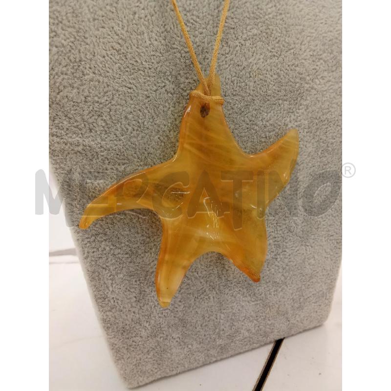 COLLANA STELLA PENDENTE GIALLA | Mercatino dell'Usato San giorgio del sannio 3
