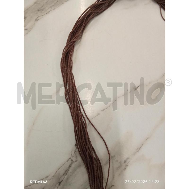 COLLANA THUN FILI MARRONI  | Mercatino dell'Usato San giorgio del sannio 4