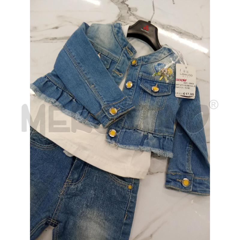 COMPLETO BAMBINA JEANS GIACCA + TSHIRT + PANTALONE | Mercatino dell'Usato San giorgio del sannio 2