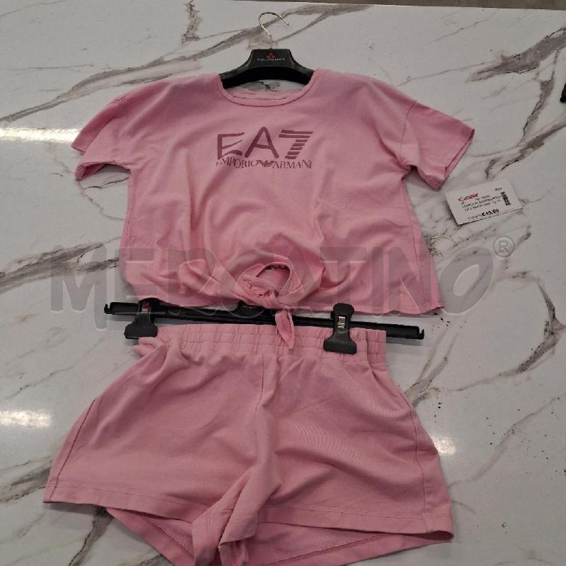 COMPLETO BAMBINO ROSA TUTA PANTALONCINO MAGLIA LACCIO  | Mercatino dell'Usato San giorgio del sannio 1