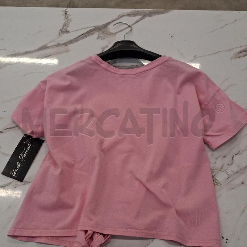 COMPLETO BAMBINO ROSA TUTA PANTALONCINO MAGLIA LACCIO  | Mercatino dell'Usato San giorgio del sannio 4