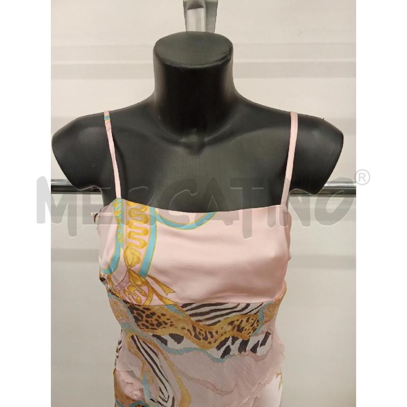 COMPLETO DONNA 3 PZ ROSA COPRISPALLE GONNA TOP  | Mercatino dell'Usato San giorgio del sannio 3