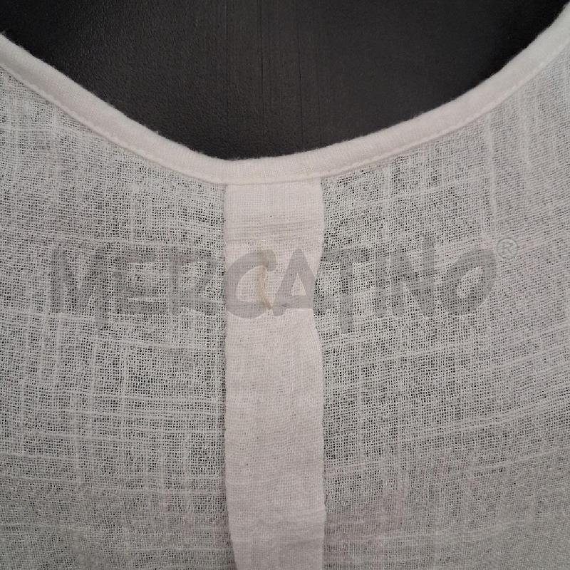 COMPLETO DONNA BIANCO COTONE CANOTTA + PANTALONE | Mercatino dell'Usato San giorgio del sannio 2
