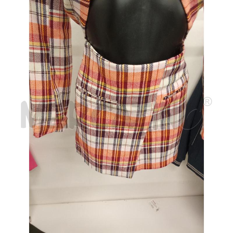COMPLETO DONNA GIACCA CROP + GONNA TWEED BIANCO ARANCIO TUMIAMI  | Mercatino dell'Usato San giorgio del sannio 3