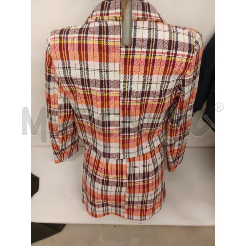 COMPLETO DONNA GIACCA CROP + GONNA TWEED BIANCO ARANCIO TUMIAMI  | Mercatino dell'Usato San giorgio del sannio 4