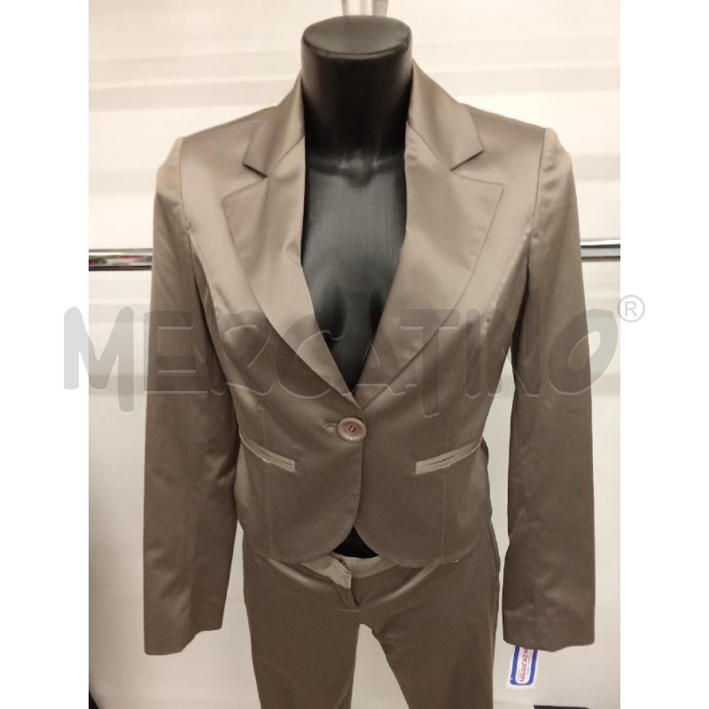 COMPLETO DONNA GIACCA + PANTALONE ENTREAMIS GRIGIO  | Mercatino dell'Usato San giorgio del sannio 2