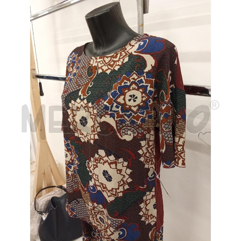 COMPLETO DONNA MAGLIA PANTALONE COMBIBEL BORDEAUX CON INS BLU BEIGE  | Mercatino dell'Usato San giorgio del sannio 4