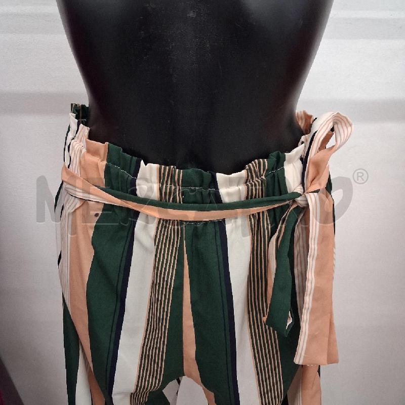 COMPLETO DONNA PANTALONE + CANOTTA VERDE RIGHE ROSA SHEIN | Mercatino dell'Usato San giorgio del sannio 5
