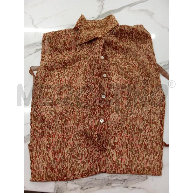 COMPLETO DONNA ROSSO LUISA SPAGNOLI DET.COLLETTO BEIGE | Mercatino dell'Usato San giorgio del sannio 5