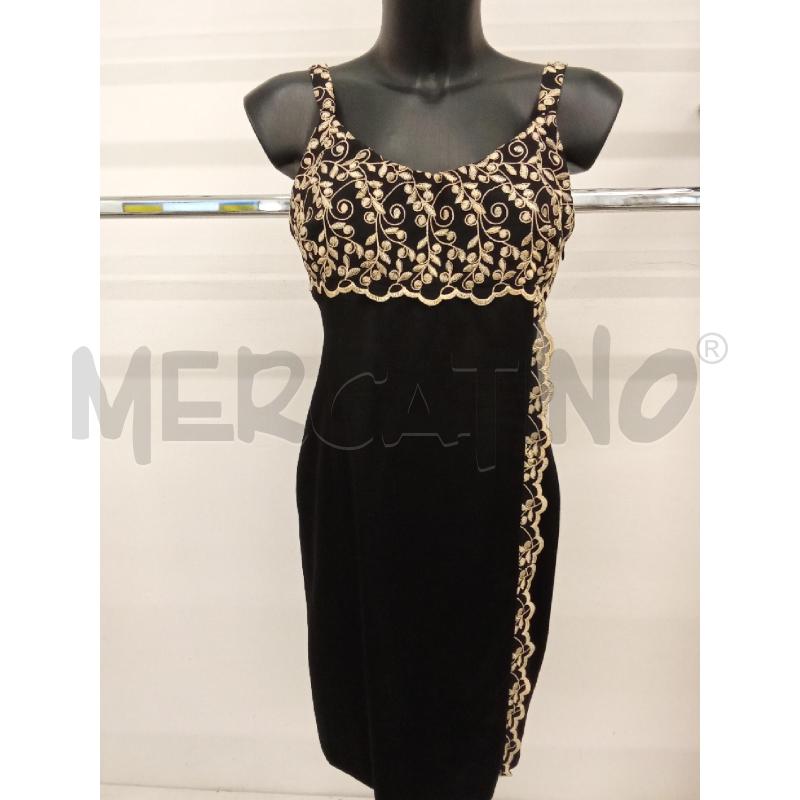 COMPLETO DONNA VESTITO NERO+GIACCHINO NERO INS. BEIGE | Mercatino dell'Usato San giorgio del sannio 2