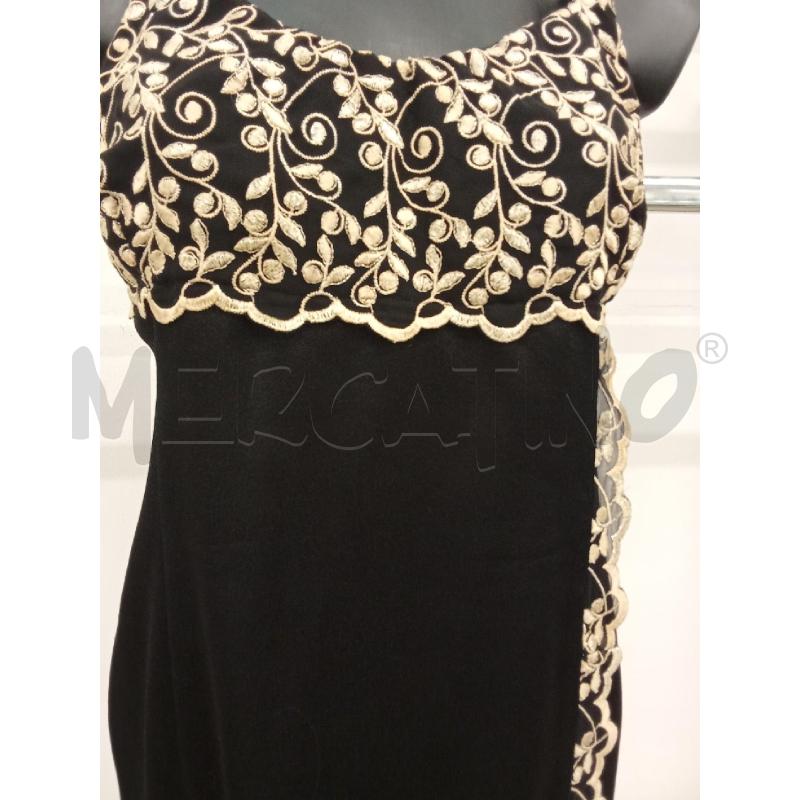 COMPLETO DONNA VESTITO NERO+GIACCHINO NERO INS. BEIGE | Mercatino dell'Usato San giorgio del sannio 3
