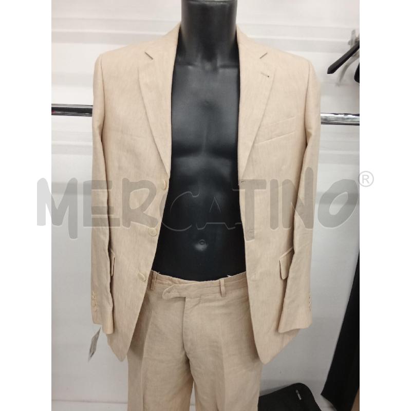 COMPLETO UOMO BEIGE COMBIPEL  | Mercatino dell'Usato San giorgio del sannio 3