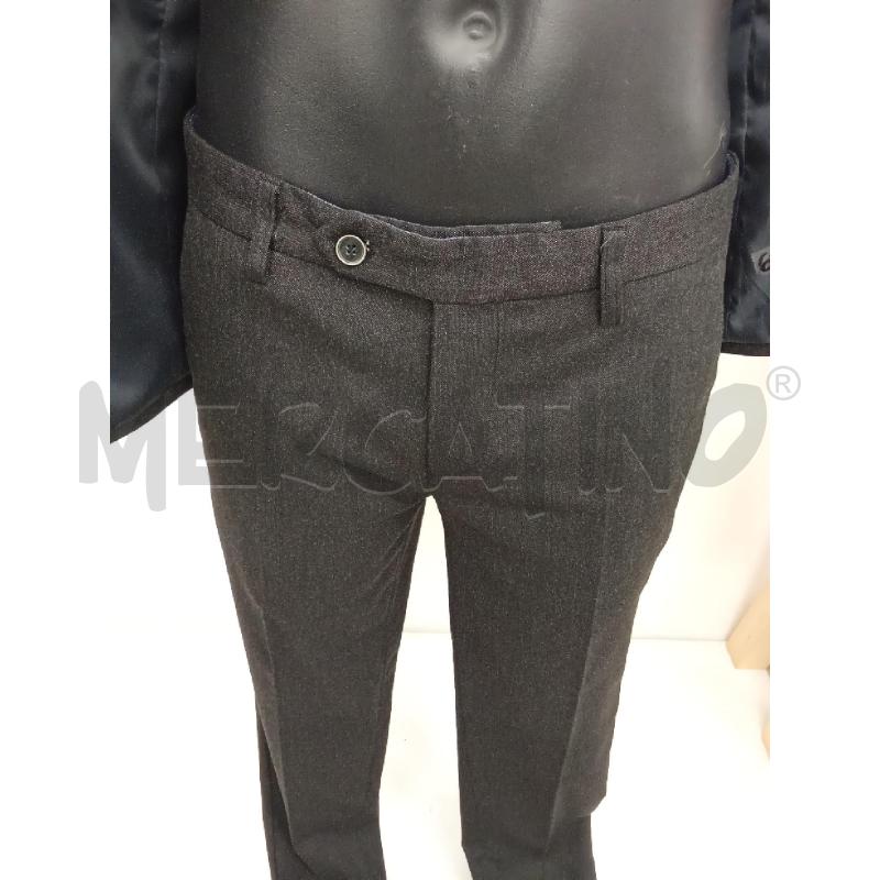 COMPLETO UOMO GIACCA PANTALONE GRIGIO SCURO MALCOM  | Mercatino dell'Usato San giorgio del sannio 4