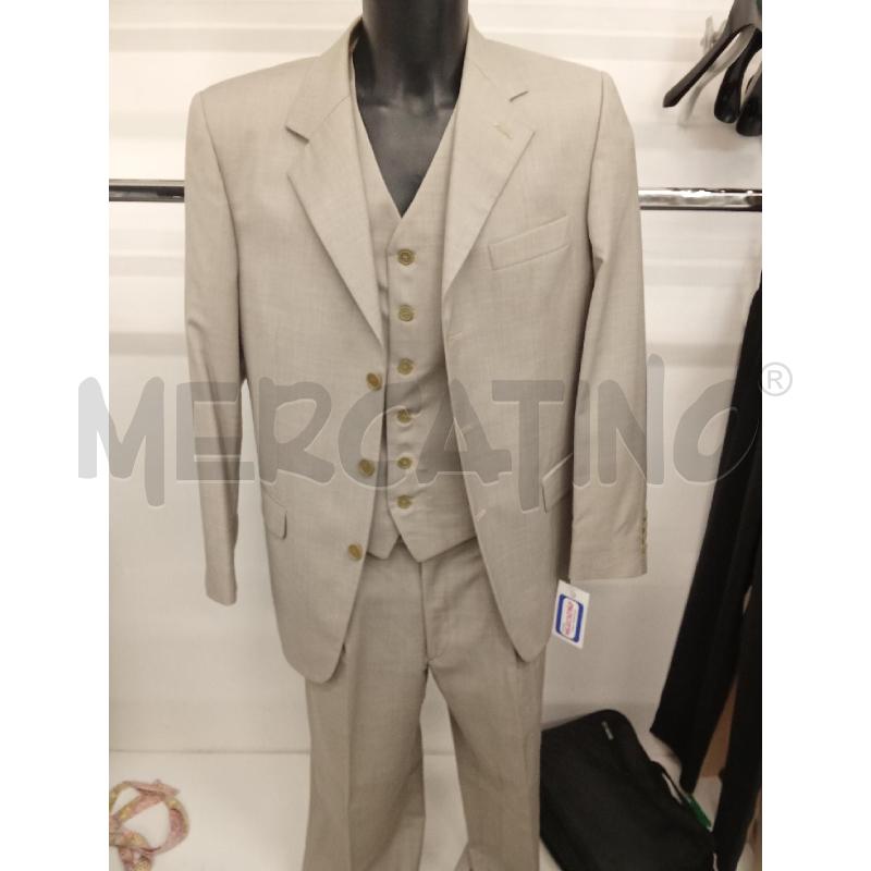 COMPLETO UOMO GRIGIO INS BEIGE ESTIVO MARINO UOMO | Mercatino dell'Usato San giorgio del sannio 1