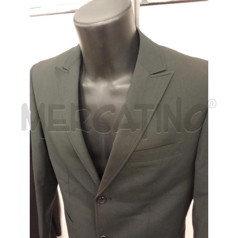COMPLETO UOMO NERO GIACCA + PANTALONE SONNY & BONO RIGHINO SCURO | Mercatino dell'Usato San giorgio del sannio 3
