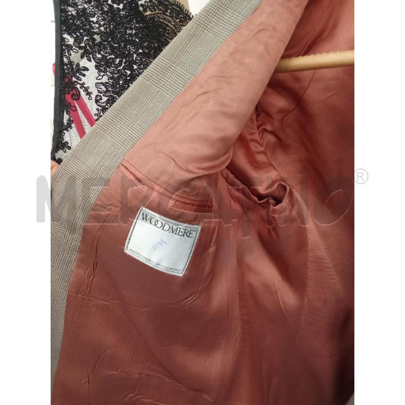COMPLETO UOMO QUADRI BEIGE GIACCA+PANTAL.WOODMERE | Mercatino dell'Usato San giorgio del sannio 3