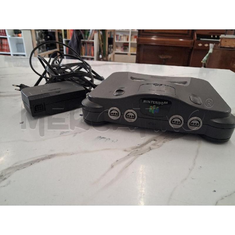 CONSOLLE NINTENDO 64 NO CONTROLLER | Mercatino dell'Usato San giorgio del sannio 1