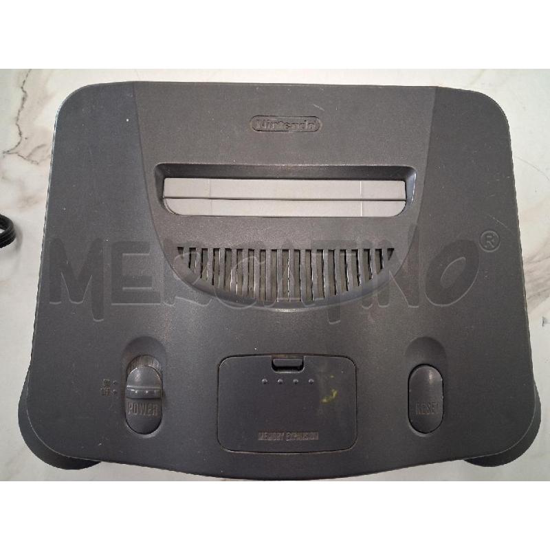 CONSOLLE NINTENDO 64 NO CONTROLLER | Mercatino dell'Usato San giorgio del sannio 3