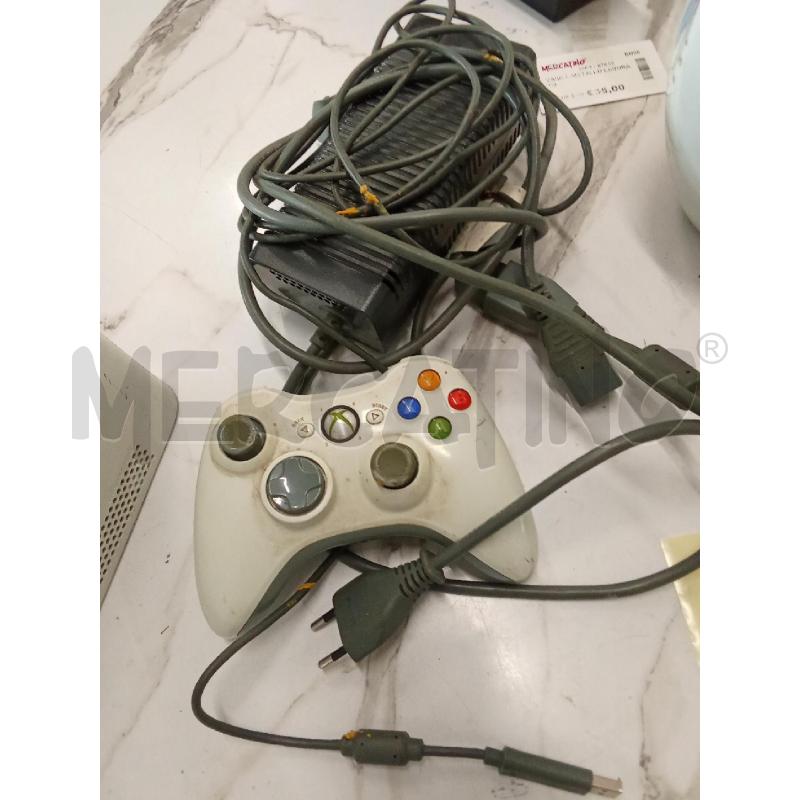 CONSOLLE XBOX 360+ CONTROLLER + CAVO  | Mercatino dell'Usato San giorgio del sannio 2