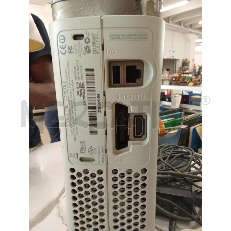 CONSOLLE XBOX 360+ CONTROLLER + CAVO  | Mercatino dell'Usato San giorgio del sannio 4