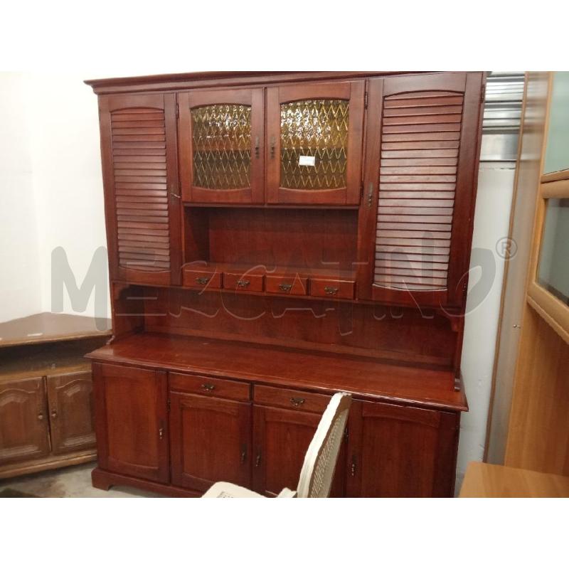 CREDENZA LEGNO MASSELLO  | Mercatino dell'Usato San giorgio del sannio 1