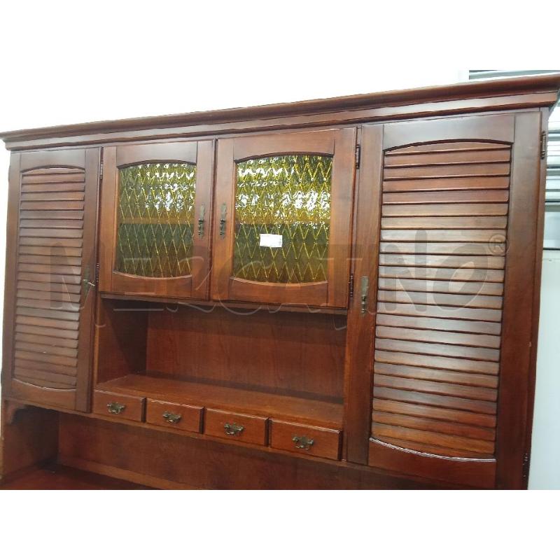 CREDENZA LEGNO MASSELLO  | Mercatino dell'Usato San giorgio del sannio 3