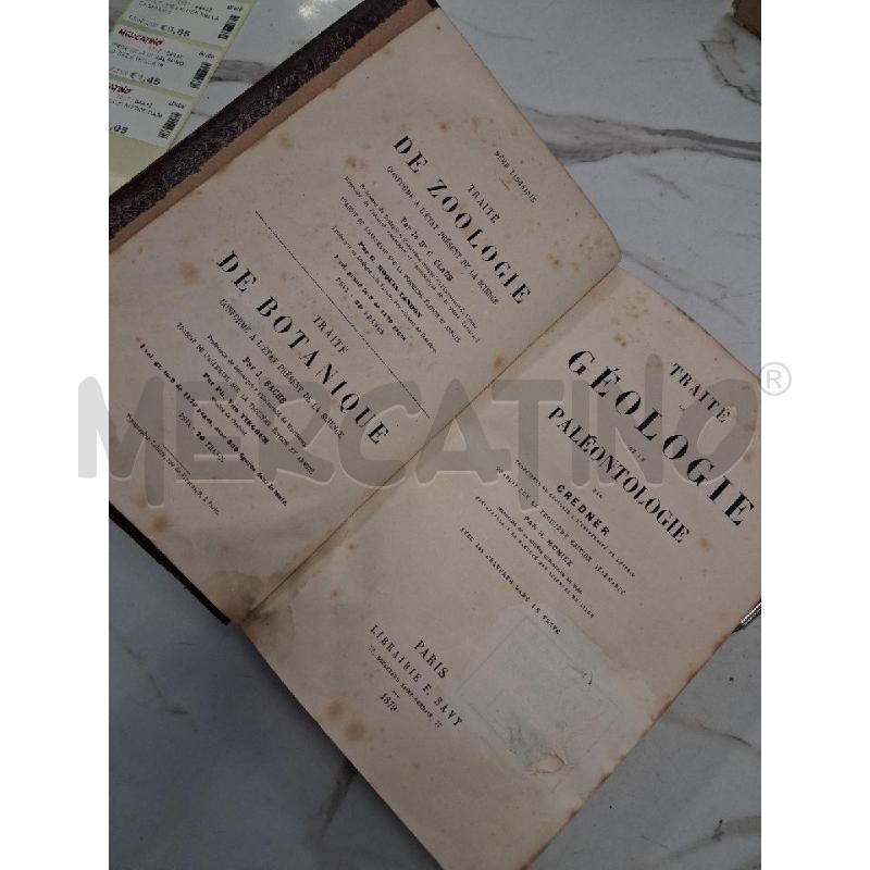 CREDNER GEOLOGIE ET PALEONTOLOGIE 1879  | Mercatino dell'Usato San giorgio del sannio 1