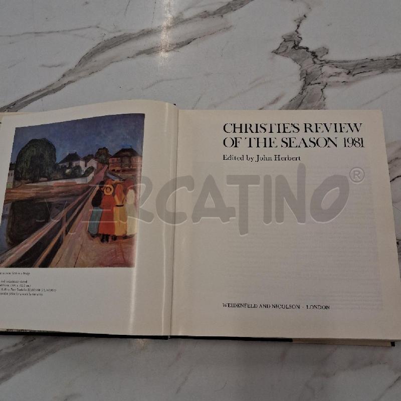 CRISTIE'S REVIEW OF THE SEASON 1981 | Mercatino dell'Usato San giorgio del sannio 2