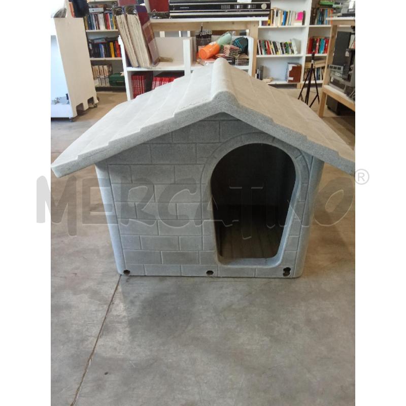 CUCCIA CANE PLASTICA GRIGIA TETTO GRIGIO  | Mercatino dell'Usato San giorgio del sannio 1