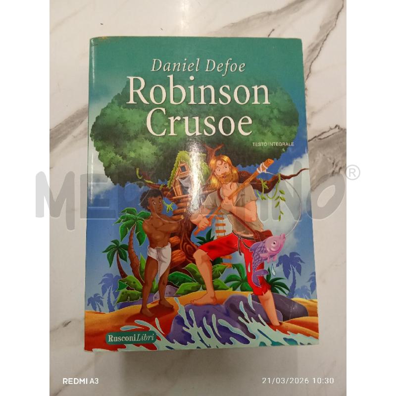 DANIEL DEFOE ROBINSON CRUSOE  | Mercatino dell'Usato San giorgio del sannio 1