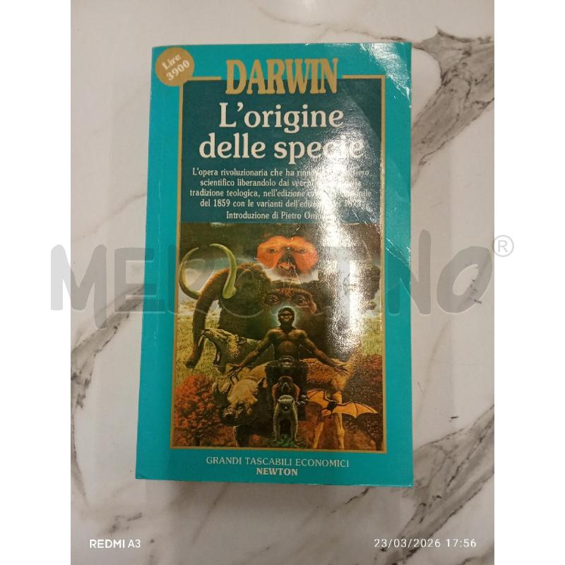 DARWIN L'ORIGINE DELLA SPECIE  | Mercatino dell'Usato San giorgio del sannio 1