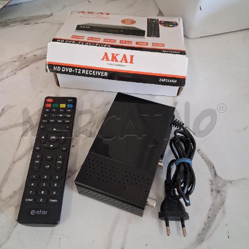DECODER AKAY DVB T2  | Mercatino dell'Usato San giorgio del sannio 1