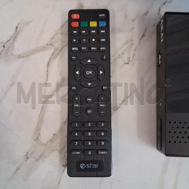 DECODER AKAY DVB T2  | Mercatino dell'Usato San giorgio del sannio 2