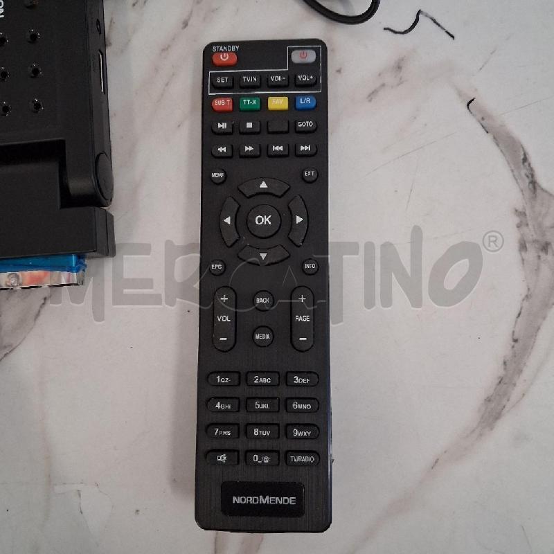 DECODER SATELLITARE DVB T2 NORDMENDE | Mercatino dell'Usato San giorgio del sannio 2