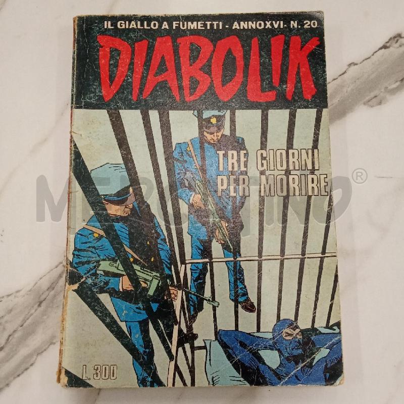  DIABOLIK 3 GIORNI PER MORIRE  | Mercatino dell'Usato San giorgio del sannio 1