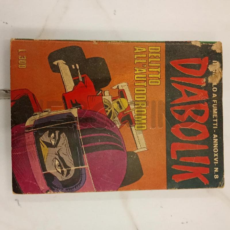 DIABOLIK DELITTO ALL'AUTODROMO  | Mercatino dell'Usato San giorgio del sannio 1