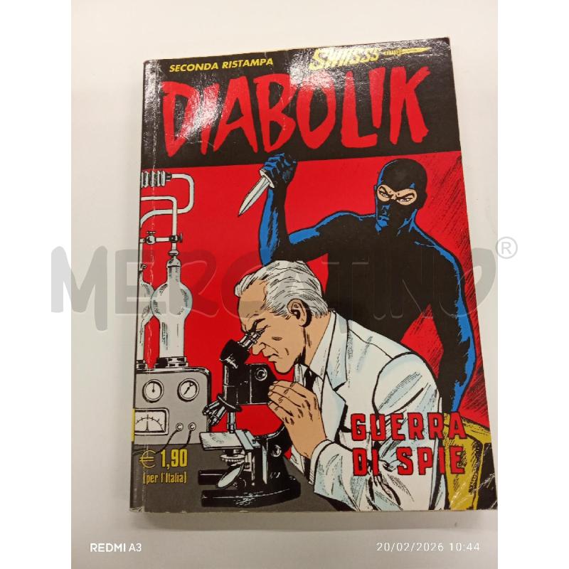 DIABOLIK SECONDA RISTAMPA  | Mercatino dell'Usato San giorgio del sannio 1