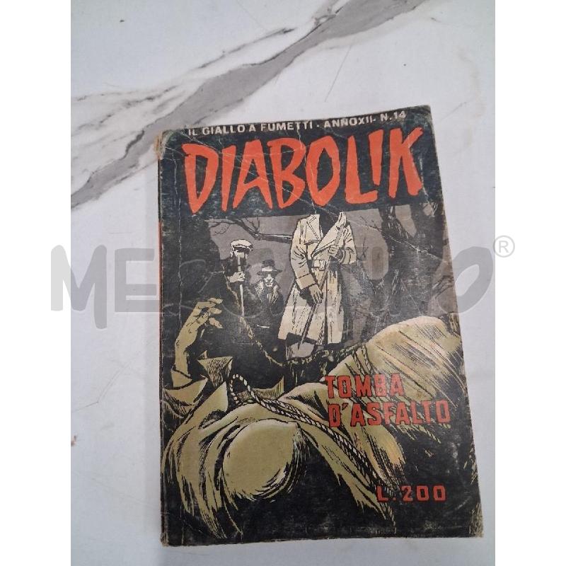 DIABOLIK TOMBA D'ASFALTO  | Mercatino dell'Usato San giorgio del sannio 1