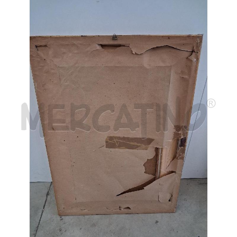 DIPINTO MERCATO RIONALE PORTICO DOPPIA CORNICE | Mercatino dell'Usato San giorgio del sannio 2