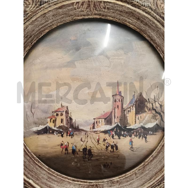 DIPINTO OLIO VIPI C DORATA  | Mercatino dell'Usato San giorgio del sannio 4