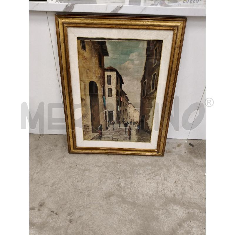 DIPINTO SU TELA F.C NATOLI PASSEGGIO DI BORGO | Mercatino dell'Usato San giorgio del sannio 1
